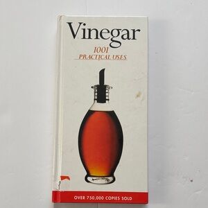 Book | Hardcover Vinegar 1001 Practical Uses | Homemade 1001 Uses Healthy Home